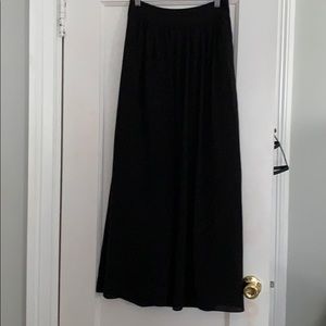 Black Maxi Skirt